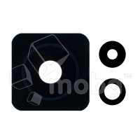 Стекло камеры для Xiaomi 12T (22071212AG) (комплект 3 шт.) Черный