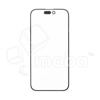 Стекло для переклейки iPhone 15 в сборе с OCA пленкой Черный - OR (Feaglet)