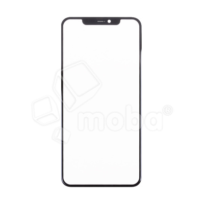 Стекло для переклейки iPhone 11 Pro Max в сборе с OCA пленкой Черный - OR (Feaglet)