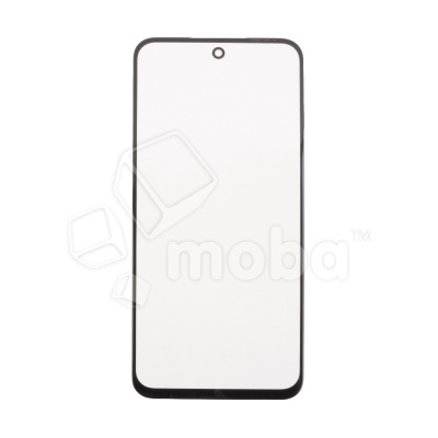 Стекло для переклейки Tecno Spark 30C 4G (KL5n) в сборе с OCA пленкой Черный - OR (Mitsubishi)