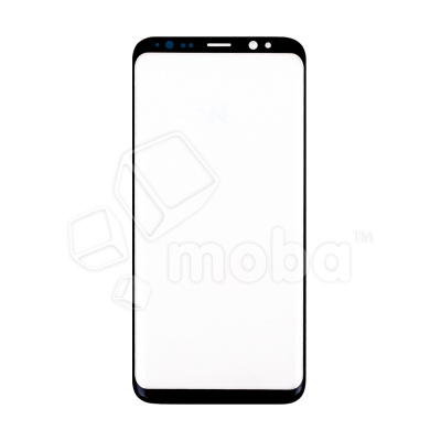 Стекло для переклейки Samsung Galaxy S8 (G950F) в сборе с OCA пленкой Черный - OR (Mitsubishi)