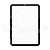 Стекло для переклейки iPad mini 6 (A2567/A2568/A2569) в сборе с OCA пленкой Черный - OR (Mitsubishi)