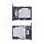 Держатель SIM для Xiaomi Poco X4 Pro 5G (2201116PG) Черный