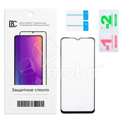 Защитное стекло "Премиум" для Tecno POP 6 Pro/Spark Go 2023 Черный