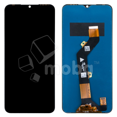Дисплей для Tecno Spark 8C (KG5n) в сборе с тачскрином Черный - Оптима