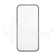 Защитное стекло "Оптима" для iPhone 16 Plus Черный (Закалённое, полное покрытие)