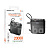 Внешний Аккумулятор (Power Bank) Borofone BJ64A 20000 mAh (22.5W, QC3.0, PD, USB, Lightning, Type-C, кабель Type-C, LCD) Черный