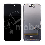 Дисплей для iPhone 15 (A3090) в сборе с тачскрином Черный - OR