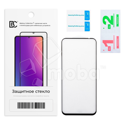 Защитное стекло "Премиум" для Xiaomi Redmi 12 4G/13 4G/13x/Poco M6 4G Черный